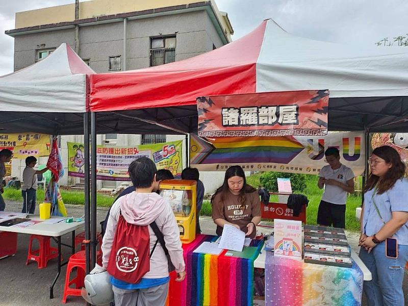 【新聞】點亮健康 布袋「火燈夜巡」 現場提供免費愛滋篩檢(標題圖檔)